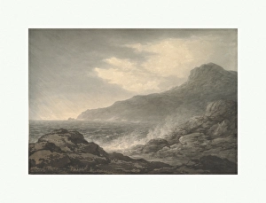 Barren Coast Slight Storm 1794 Graphite brush Barren Coast Slight Storm 1794 Graphite brush