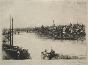 Battersea Reach 1843 Francis Seymour Haden British Battersea Reach 1843 Francis Seymour Haden British
