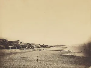 Beach Saint-Adresse Gustave Le Gray French 1820 Beach Saint-Adresse Gustave Le Gray French 1820