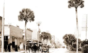 Beach Street, Daytona, Fla, Streets, United States, Florida, Daytona Beach, 1906 Beach Street, Daytona, Fla, Streets, United States, Florida, Daytona Beach, 1906
