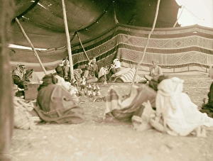 Bedouin life Trans-Jordan Guests sheik tent John D Bedouin life Trans-Jordan Guests sheik tent John D