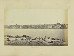 Benares General View Opposite Bank Ganges Samuel Bourne Benares General View Opposite Bank Ganges Samuel Bourne