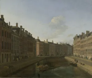 Bend in the Herengracht in Amsterdam, The Netherlands, Gerrit Adriaensz. Berckheyde, 1685 Bend in the Herengracht in Amsterdam, The Netherlands, Gerrit Adriaensz. Berckheyde, 1685