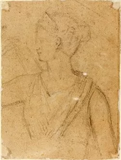 Haydon Gallery: Benjamin Robert Haydon (British, 1786 - 1846), Study of the Statue of Diana in the