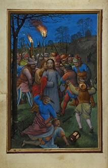 Betrayal Christ Simon Bening Flemish 1483 1561 Betrayal Christ Simon Bening Flemish 1483 1561