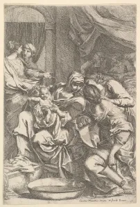 Birth Virgin Etching second state two Bartsch Birth Virgin Etching second state two Bartsch