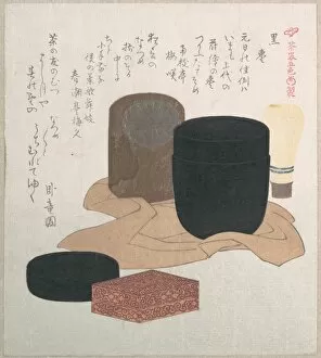 Black Edo period 1615-1868 19th century Japan