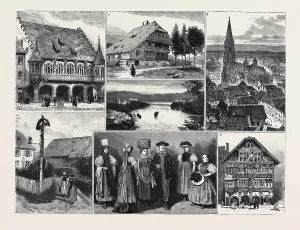 IN AND ABOUT THE BLACK FOREST: 1. The Merchants Hall, Freiburg; 2 IN AND ABOUT THE BLACK FOREST: 1. The Merchants Hall, Freiburg; 2