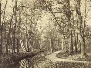Bois de Boulogne Paris Charles Marville French Bois de Boulogne Paris Charles Marville French