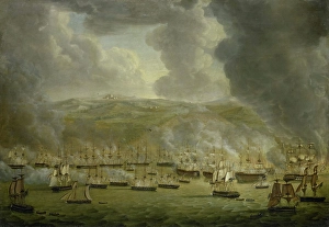 Bombardment of Algiers by the United Anglo-Dutch Naval Squadron, 1816, Gerardus Laurentius Bombardment of Algiers by the United Anglo-Dutch Naval Squadron, 1816, Gerardus Laurentius