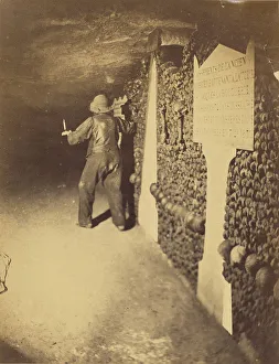 Bones old cemetery Tour Saint Jacques deposited Bones old cemetery Tour Saint Jacques deposited