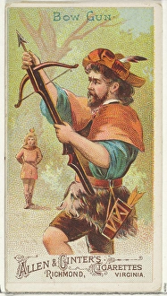 Bow Gun Arms Nations series N3 Allen & Ginter Cigarettes Brands Bow Gun Arms Nations series N3 Allen & Ginter Cigarettes Brands