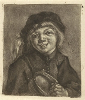 Boy with a bowl and a spoon, Jan de Groot, 1698-1776 Boy with a bowl and a spoon, Jan de Groot, 1698-1776