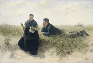 Boy Girl Dunes Dune landscape boy girl doing crafts Boy Girl Dunes Dune landscape boy girl doing crafts