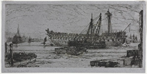 Breaking Up Agamemnon 1870 Francis Seymour Haden Breaking Up Agamemnon 1870 Francis Seymour Haden
