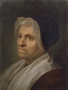 Breast portrait old woman 1726 oil canvas 40 x 30 cm Breast portrait old woman 1726 oil canvas 40 x 30 cm