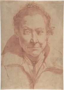 Bust-Length Portrait Woman recto Study Girl verso Bust-Length Portrait Woman recto Study Girl verso