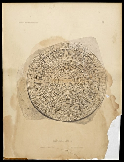 Calendario Azteca Monumentos del arte mexicano