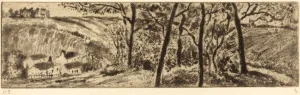 Camille Pissarro (French, 1830 - 1903), Horizontal Landscape (Paysage en long), 1879 Camille Pissarro (French, 1830 - 1903), Horizontal Landscape (Paysage en long), 1879