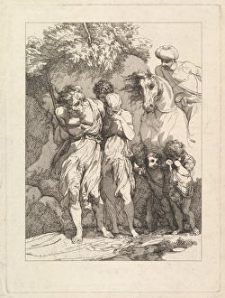 Captive Family ca 1783 Etching state letters Captive Family ca 1783 Etching state letters
