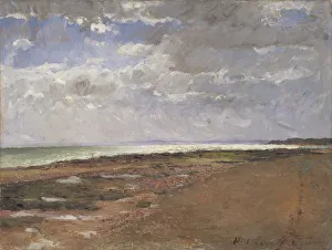 Carl Fredrik Hill Beach Luc painting 1876 oil Carl Fredrik Hill Beach Luc painting 1876 oil