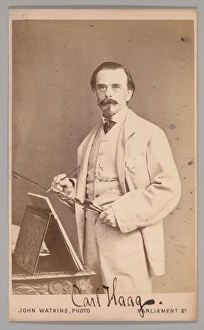 Carl Haag 1860s Albumen silver print Approx 10.2 x 6.3 cm Carl Haag 1860s Albumen silver print Approx 10.2 x 6.3 cm