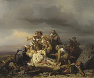 Carl Wahlbom King Gustav II Adolf Finding Body Carl Wahlbom King Gustav II Adolf Finding Body