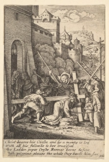 Hans Holbein the Younger Gallery: Carrying cross 1625-77 Etching state Sheet