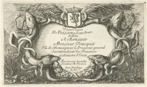 Cartouche with fish and water hoses, Hans Collaert (I), Hans Bol, Claes Jansz. Visscher Cartouche with fish and water hoses, Hans Collaert (I), Hans Bol, Claes Jansz. Visscher