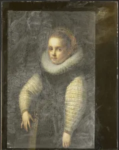 Catharina Fourmenois 1598-1665 Portrait child Catharina Fourmenois 1598-1665 Portrait child