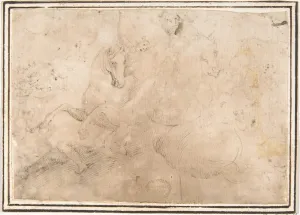 Cavalry Engagement 1624-63 Pen brown ink Framing lines Cavalry Engagement 1624-63 Pen brown ink Framing lines
