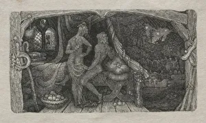 Chamber-Idyll 1829 Edward Calvert British 1799-1883 Chamber-Idyll 1829 Edward Calvert British 1799-1883