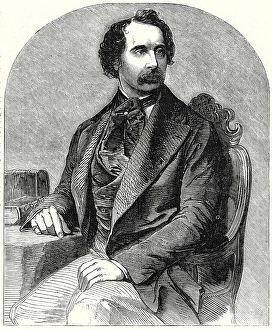 Charles Dickens, from a recent daguerreotype by Mayall, 1 December, 1855 Charles Dickens, from a recent daguerreotype by Mayall, 1 December, 1855