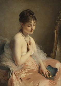 Charles Joshua Chaplin Pearl-necklace Pearl necklace Charles Joshua Chaplin Pearl-necklace Pearl necklace
