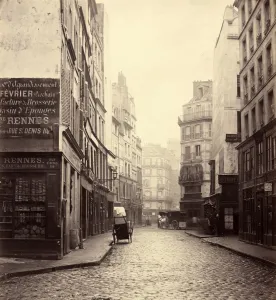Charles Marville, Rue des Lombards, from the rue des LavandiAAšres Sainte-Opportune Charles Marville, Rue des Lombards, from the rue des LavandiAAšres Sainte-Opportune