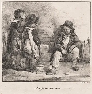 Charlets first lithographic album Recueil de Croquis Charlets first lithographic album Recueil de Croquis