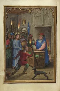 Christ Annas Simon Bening Flemish 1483 1561 Bruges Christ Annas Simon Bening Flemish 1483 1561 Bruges