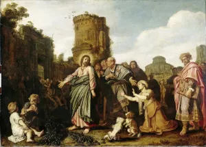 Christ and the Canaanite Woman, Pieter Lastman, 1617 Christ and the Canaanite Woman, Pieter Lastman, 1617
