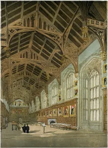 Christ Church Hall, Oxford, Oxford University, Uk Christ Church Hall, Oxford, Oxford University, Uk