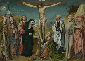 Christ on the Cross with the Virgin, Saint John, Mary Magdalene and Saints Cecilia Christ on the Cross with the Virgin, Saint John, Mary Magdalene and Saints Cecilia