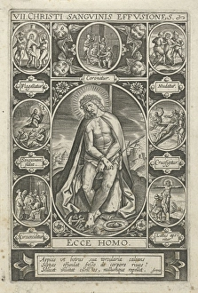 Christ shown people Ecce Homo Devotion prints Christ shown people Ecce Homo Devotion prints
