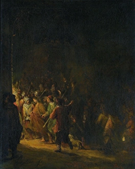 Christ Taken Prisoner (Betrayal of Christ), Aert de Gelder, 1710 - 1727 Christ Taken Prisoner (Betrayal of Christ), Aert de Gelder, 1710 - 1727