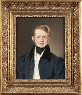 Christian Albrecht Jensen Male portrait 1828 Christian Albrecht Jensen Male portrait 1828