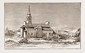 The Church of Conegliano, where 34 Persons were Killed and 25 were Wounded, Earthquake The Church of Conegliano, where 34 Persons were Killed and 25 were Wounded, Earthquake