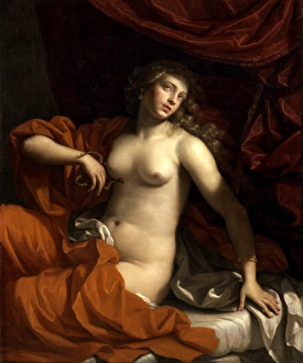 Cleopatra, Benedetto Gennari, 1633-1715, Italian Cleopatra, Benedetto Gennari, 1633-1715, Italian