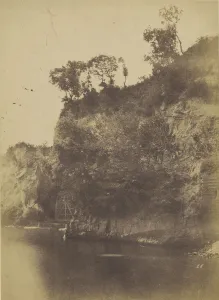Cliff Seaside printed Gustave Le Gray French Cliff Seaside printed Gustave Le Gray French