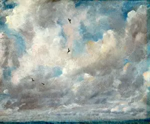 Framed Print : Cloud Study Stratocumulus Print Framed Print : Cloud Study Stratocumulus Print