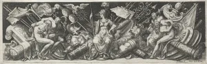 Combats Triumphs 1560s Etienne Delaune French Combats Triumphs 1560s Etienne Delaune French