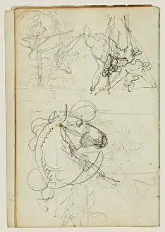 Theodore Gericault Art Prints: Compositional studies