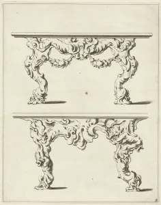 Two console tables, Pieter Hendricksz. Schut, Gerbrand van den Eeckhout, Nicolaes Visscher Two console tables, Pieter Hendricksz. Schut, Gerbrand van den Eeckhout, Nicolaes Visscher